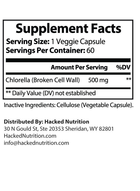 Ancient Herbs Powers - Broken Cell Wall Chlorella Pure Supplement