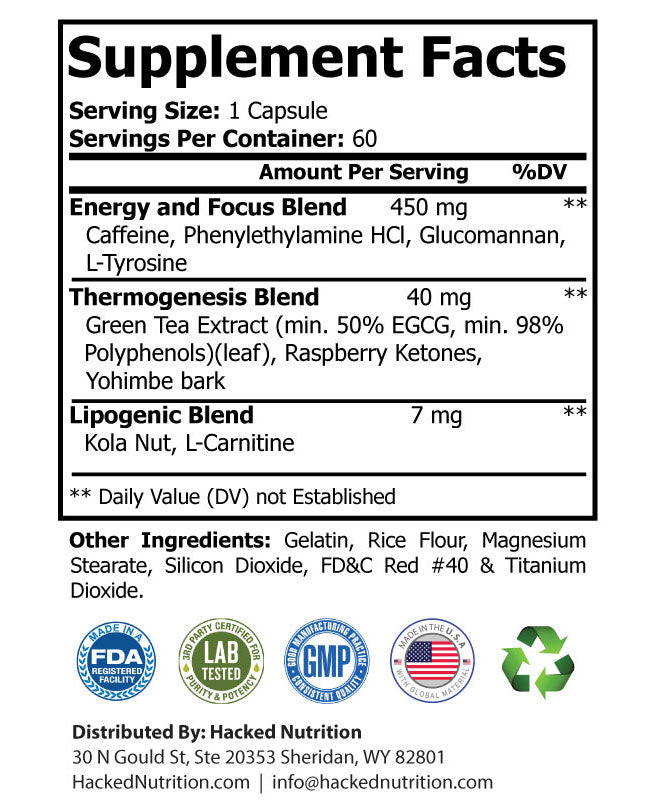 Perfect Workout Secret - Oxy Burn Fat Burning Supplement