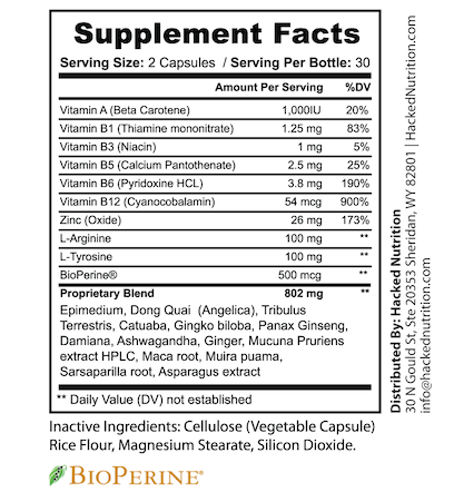 THE DAME SECRET - FEMALE ENHANCEMENT FORMULA